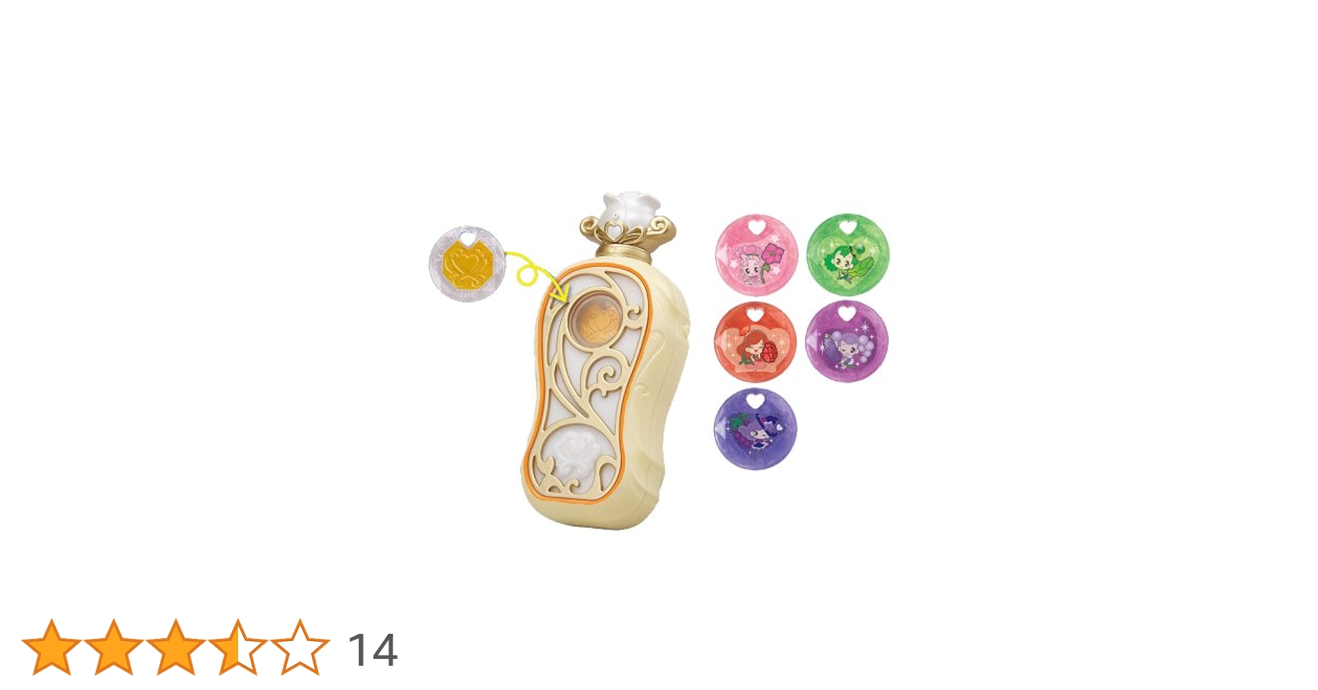 【未開封】変身香水 シャイニーパフューム 「ハートキャッチプリキュア!」 ヨドバシ.com - バンダイ BANDAI ハートキャッチプリキュア